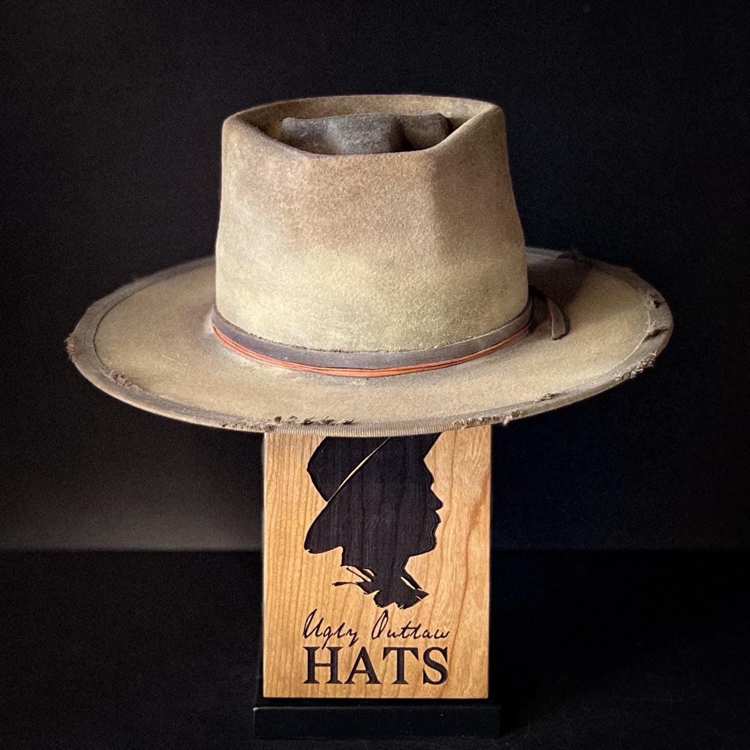 The “Cattle Drover” size 7 1/8 from Ugly Outlaw