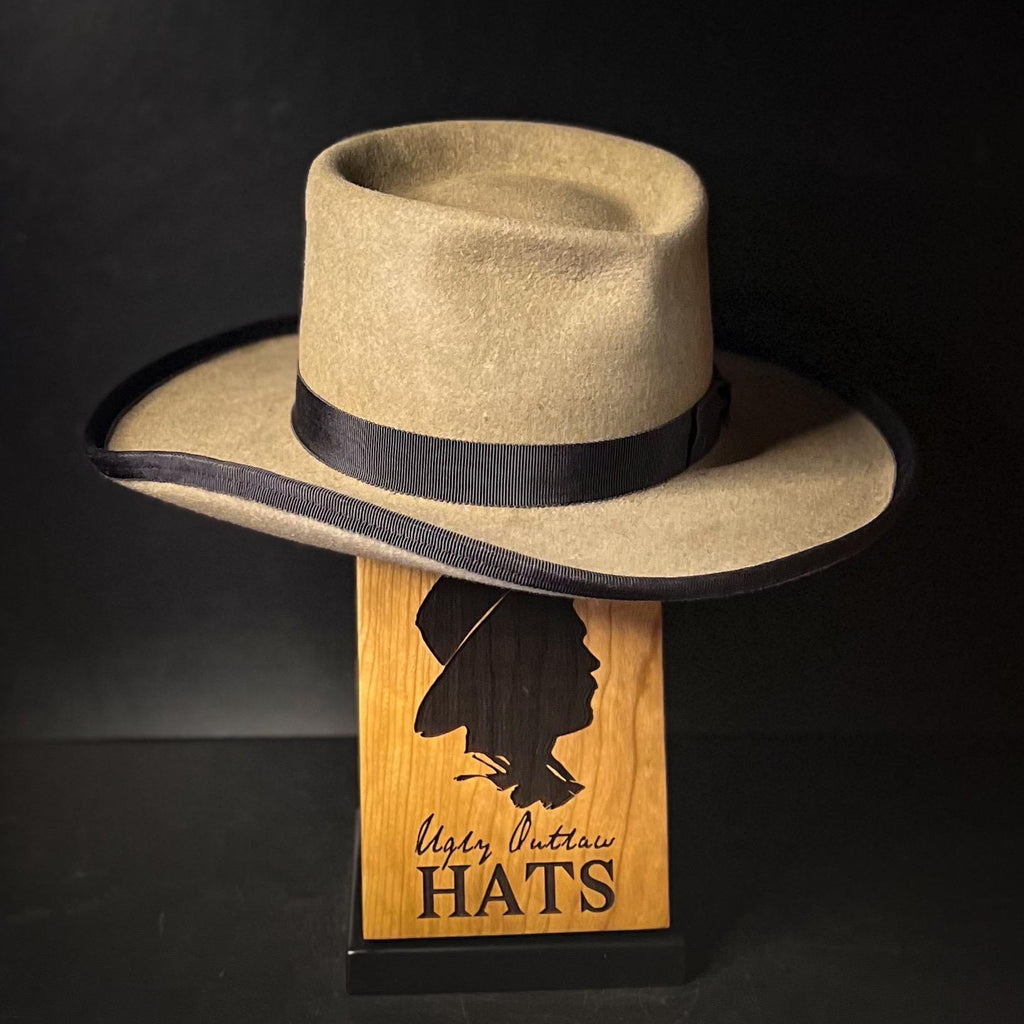 The “Sophisticated Sportsman” size 7 1/2 from Ugly Outlaw Hats
