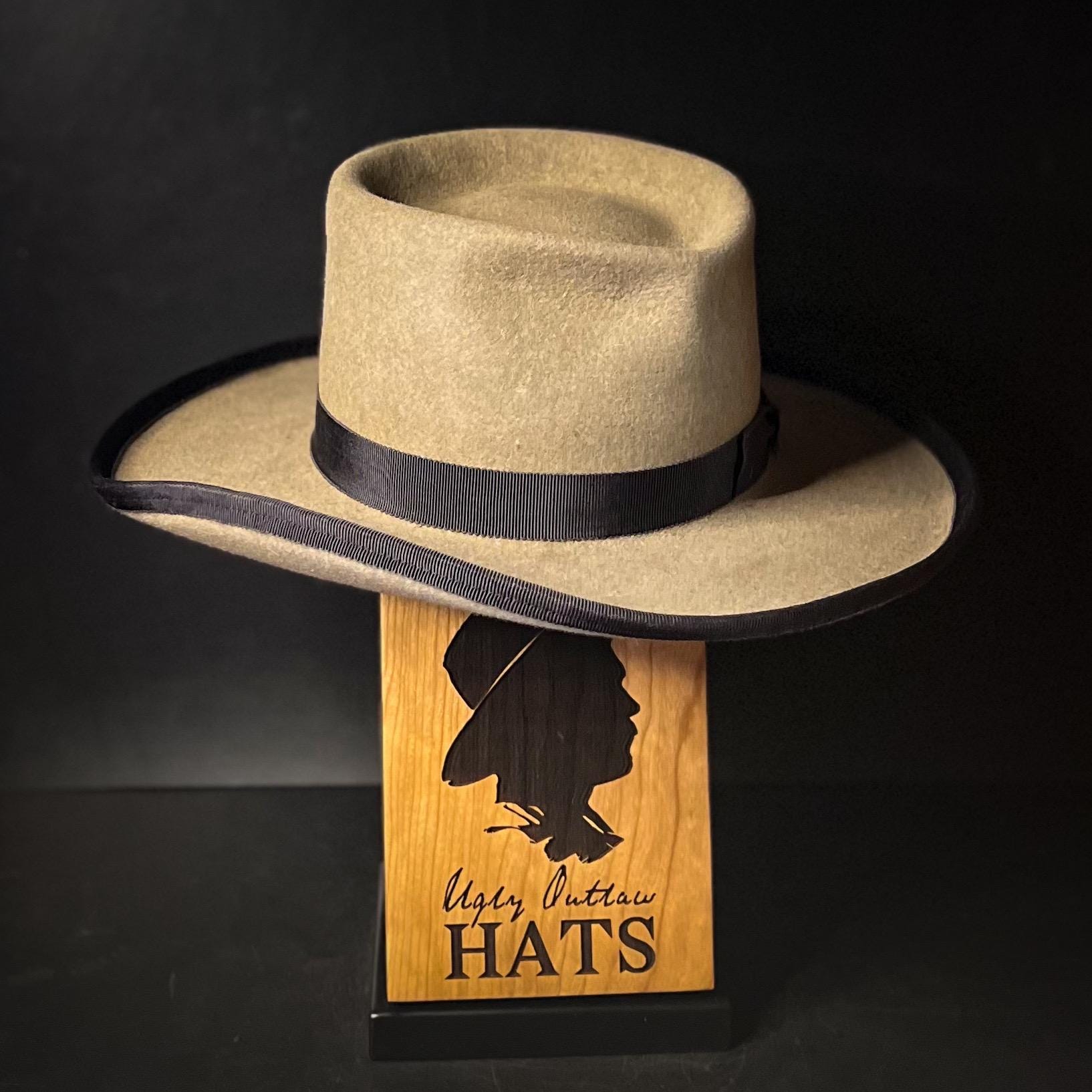 The “Sophisticated Sportsman” size 7 1/2 from Ugly Outlaw Hats