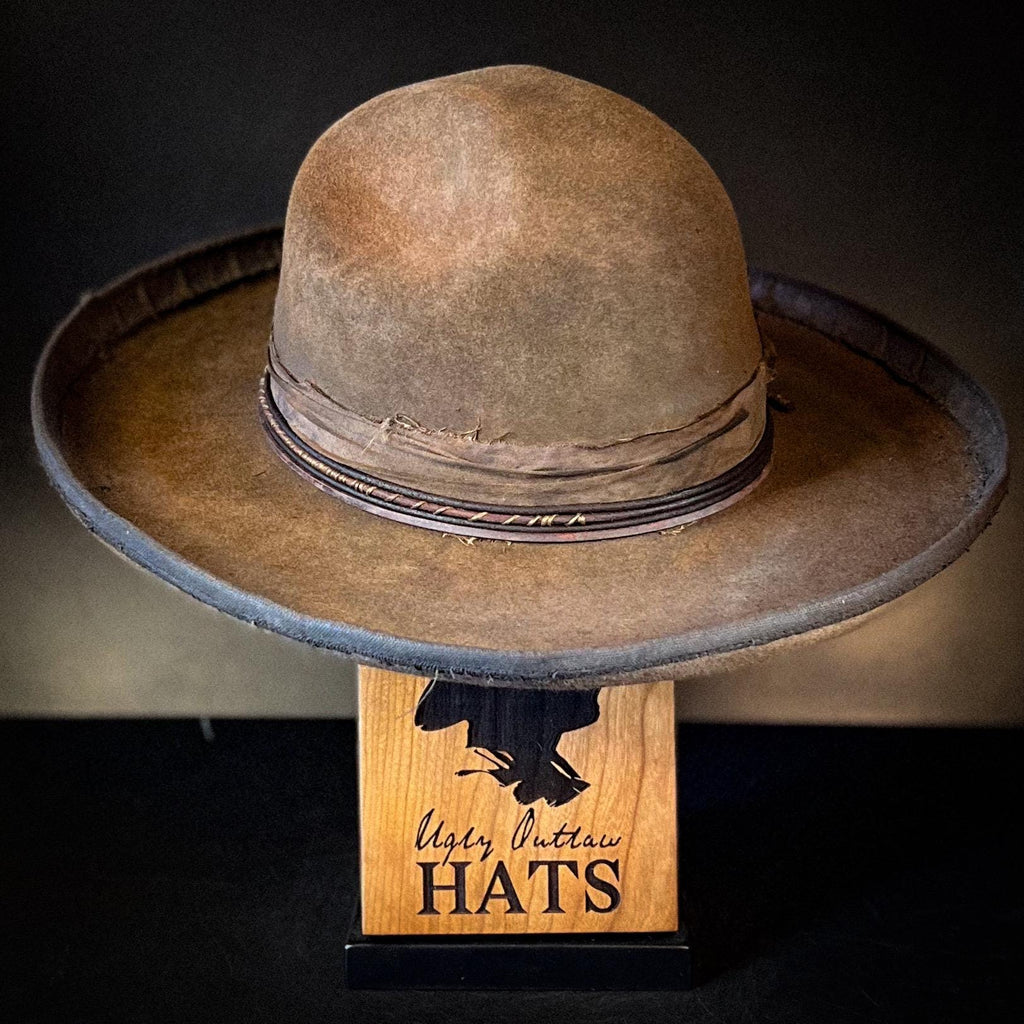 The “Leader” size 7 1/2 (60cm) from Ugly Outlaw Hats.