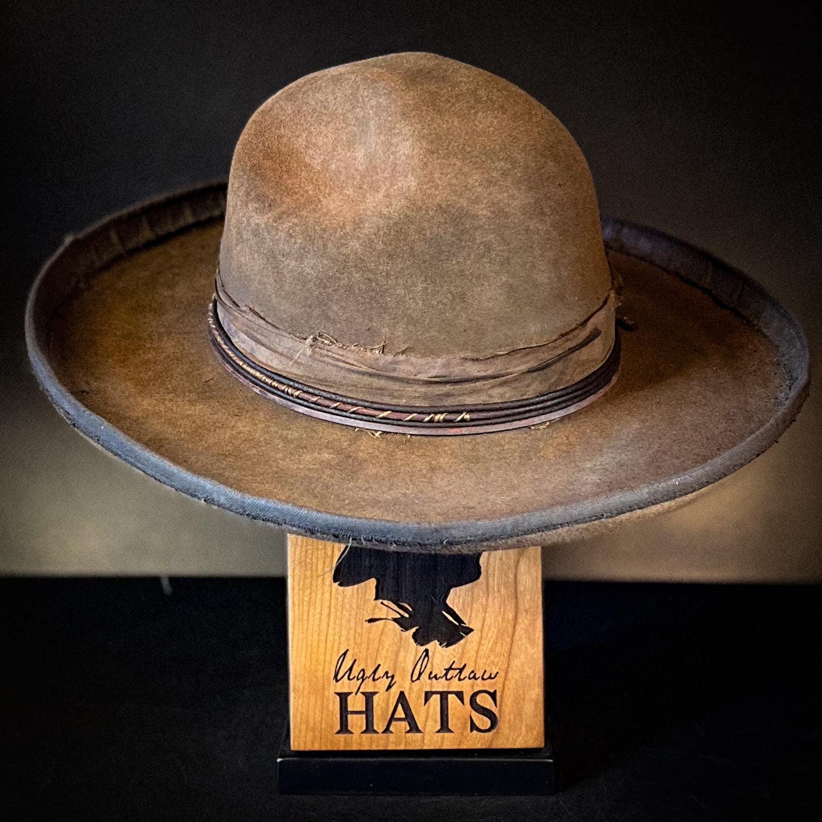 The “Leader” size 7 1/2 (60cm) from Ugly Outlaw Hats.