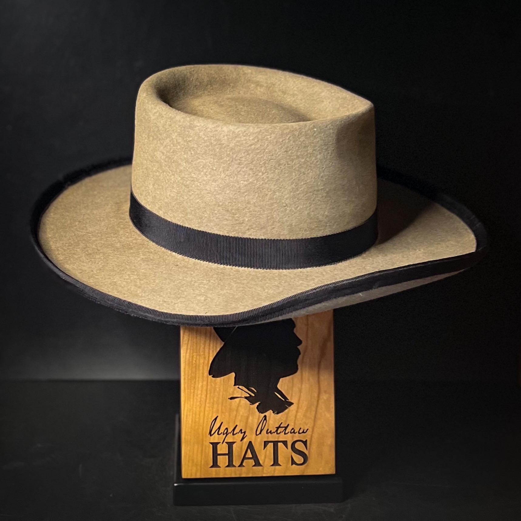 The “Sophisticated Sportsman” size 7 1/2 from Ugly Outlaw Hats