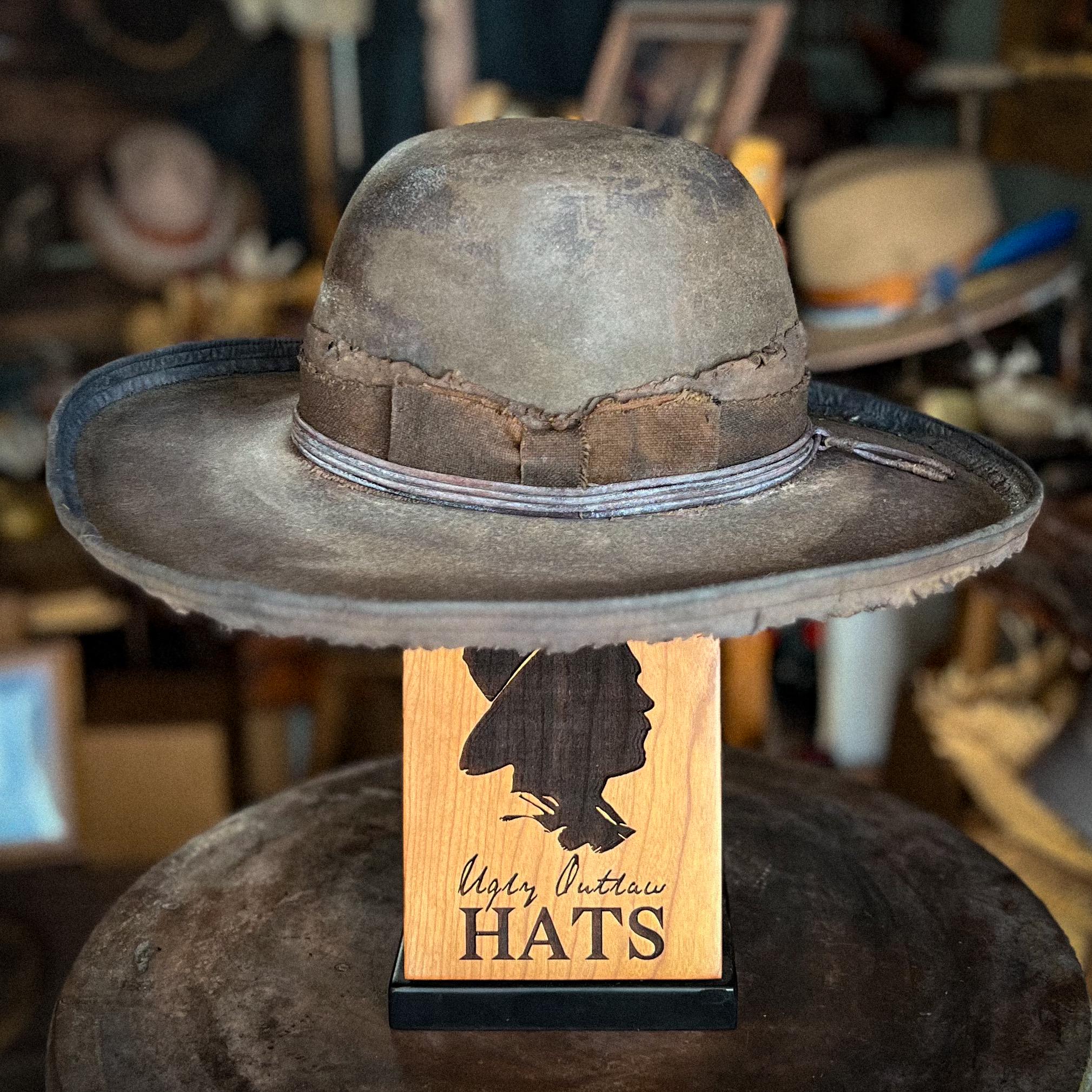 The “Boss Man” size 7 1/8 (57cm) from Ugly Outlaw Hats.