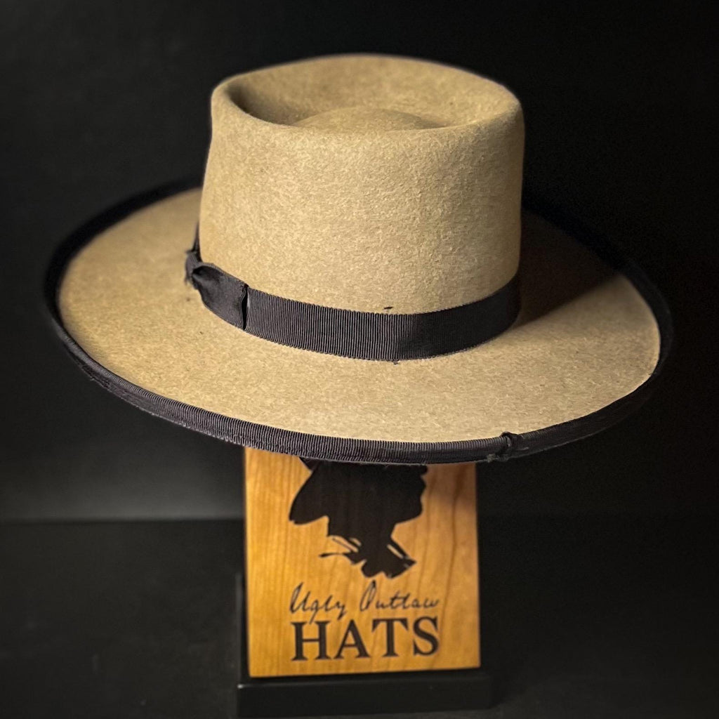 The “Sophisticated Sportsman” size 7 1/2 from Ugly Outlaw Hats