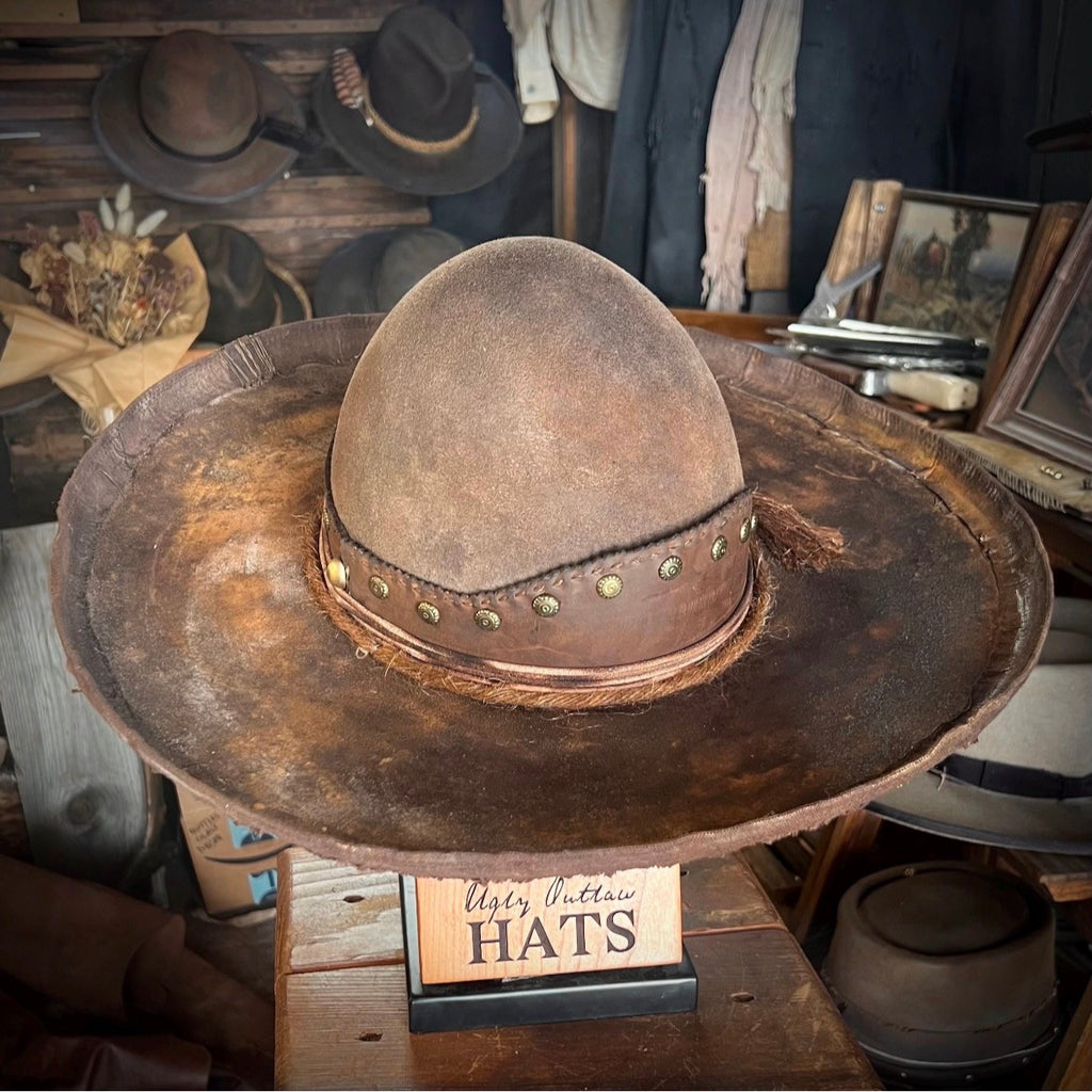 The “Charro who Brings Trouble” size 7 3/8 (59cm)