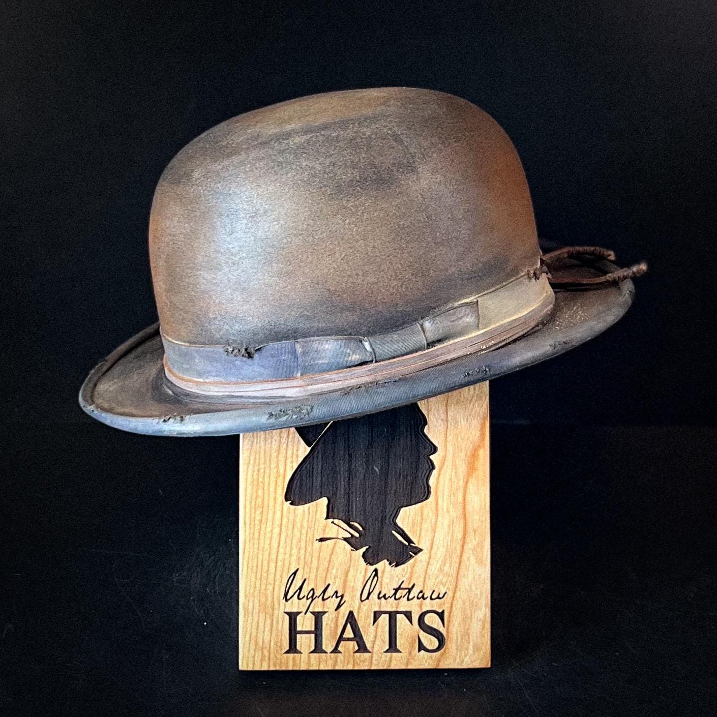 The “Crooked Constable” size 7 1/2 (60cm) from Ugly Outlaw Hats.