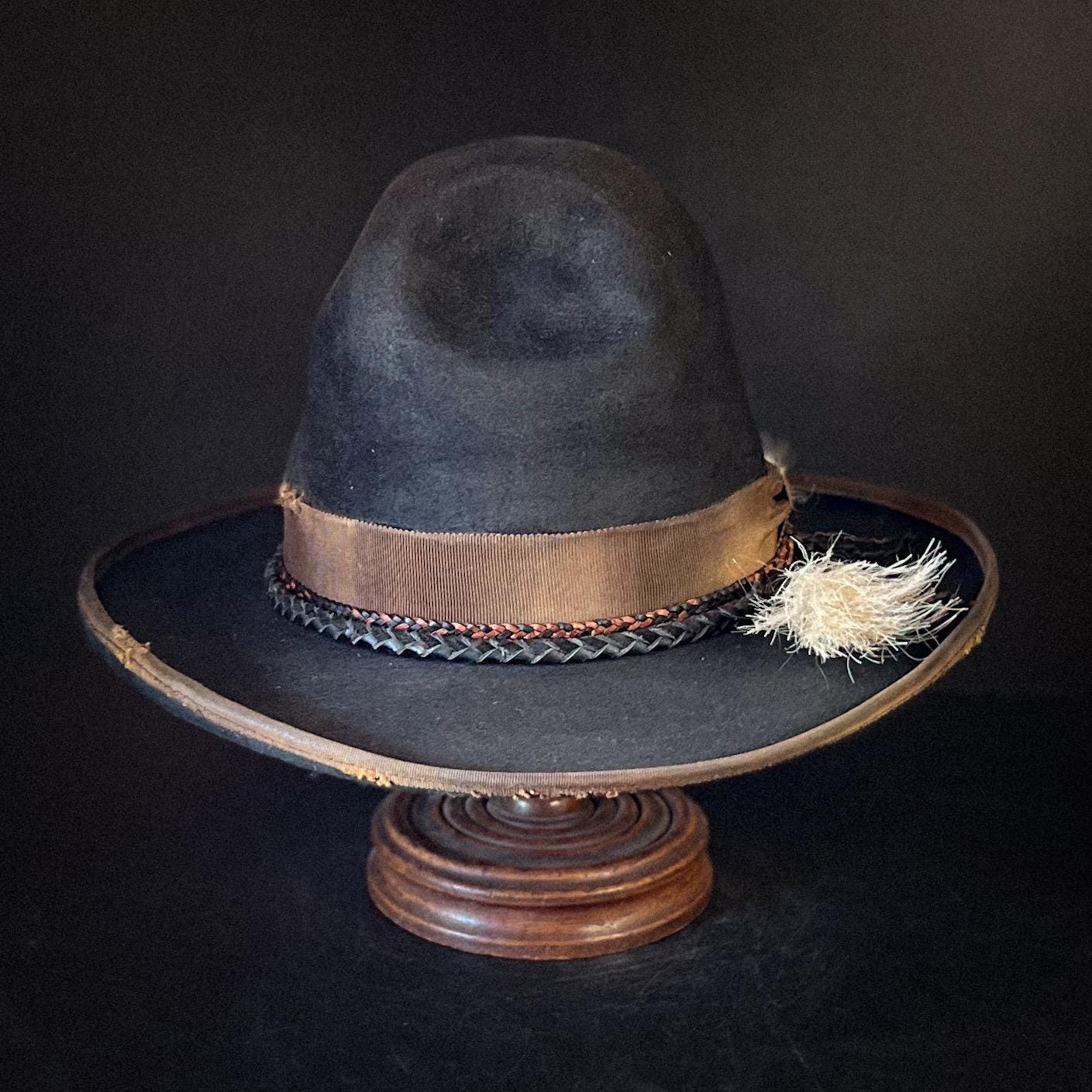 The “Bucaroo Bad Man” size 7 3/8 (59cm) from Ugly Outlaw Hats.