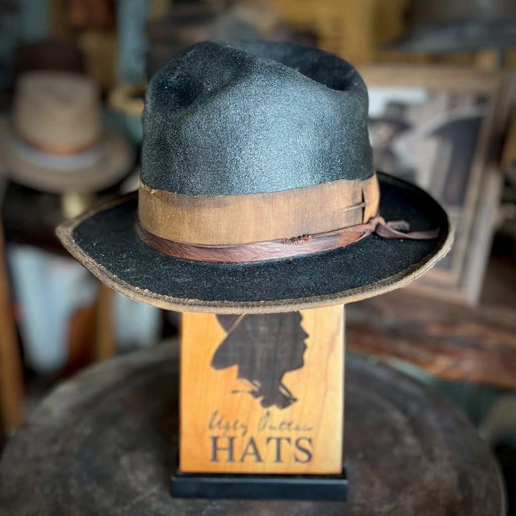 The “Man Who Made’em Pay” size 7 3/8 long oval from Ugly Outlaw Hats.