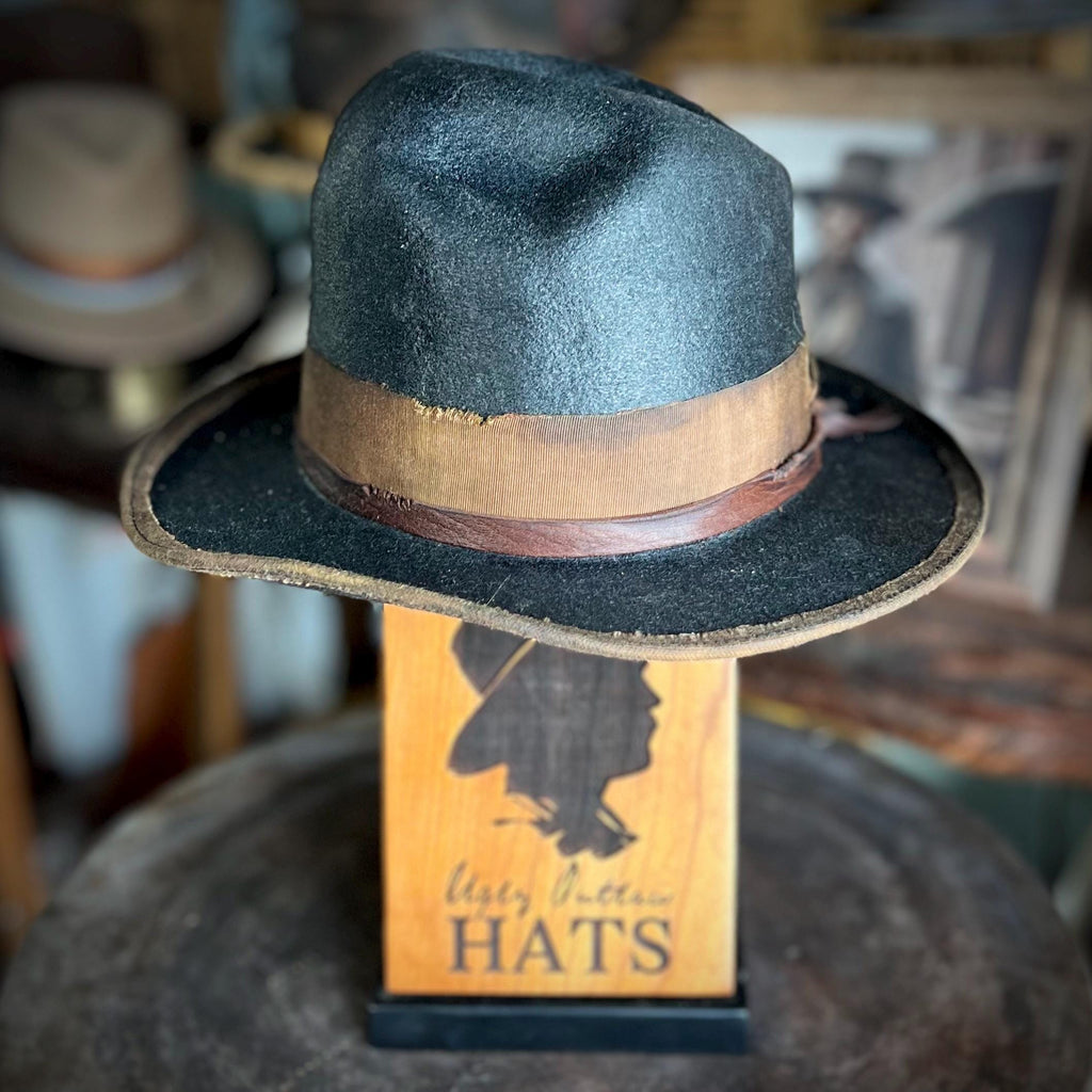 The “Man Who Made’em Pay” size 7 3/8 long oval from Ugly Outlaw Hats.