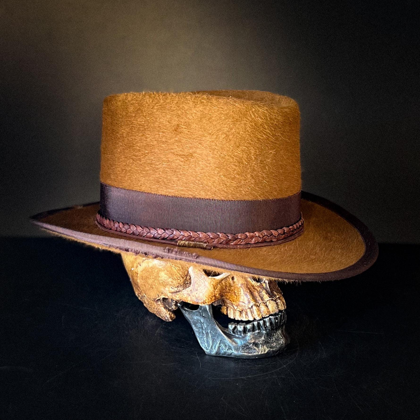 The “Angry Man for Hire” size 7 3/8 (59cm) from Ugly Outlaw Hats.
