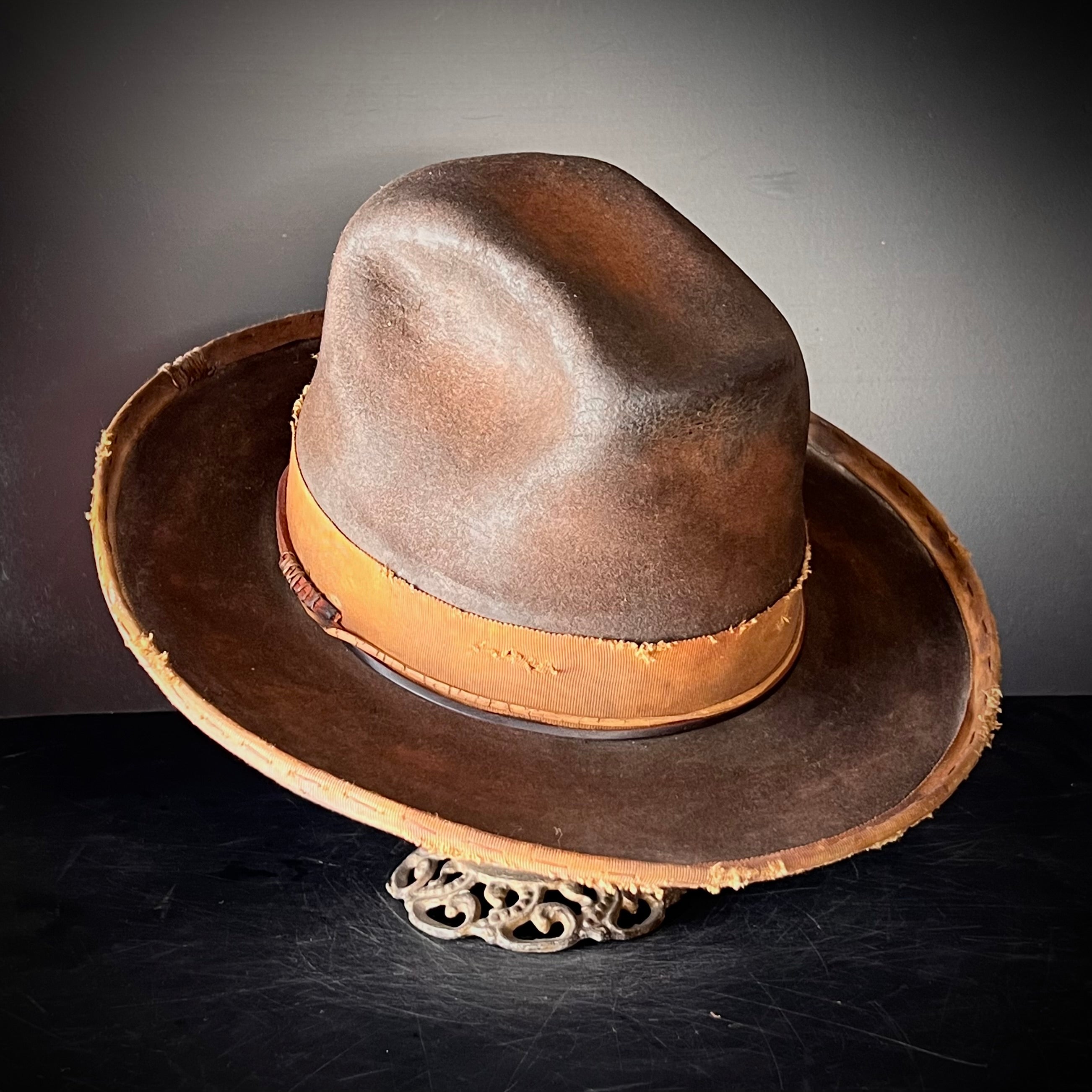 The “Pistol Packin’ Preacher” size 7 1/2 long oval.
