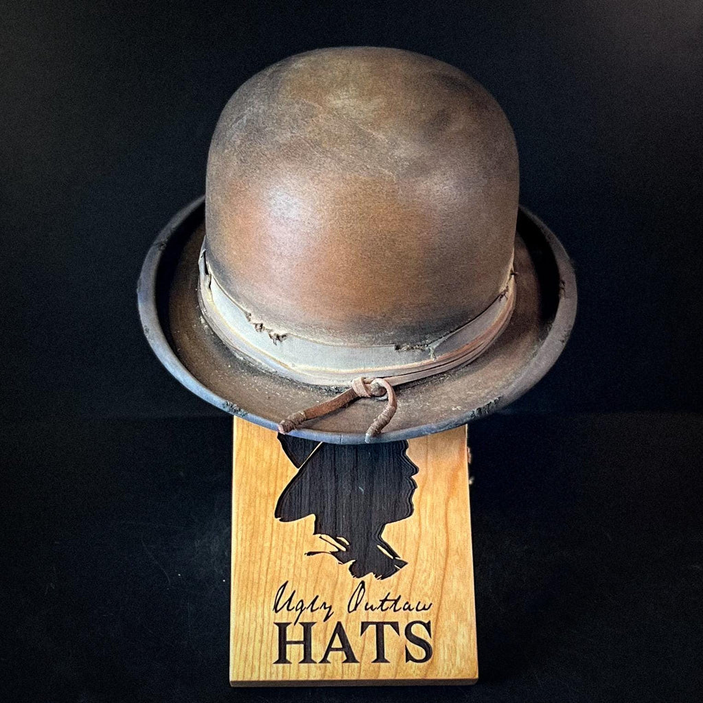 The “Crooked Constable” size 7 1/2 (60cm) from Ugly Outlaw Hats.