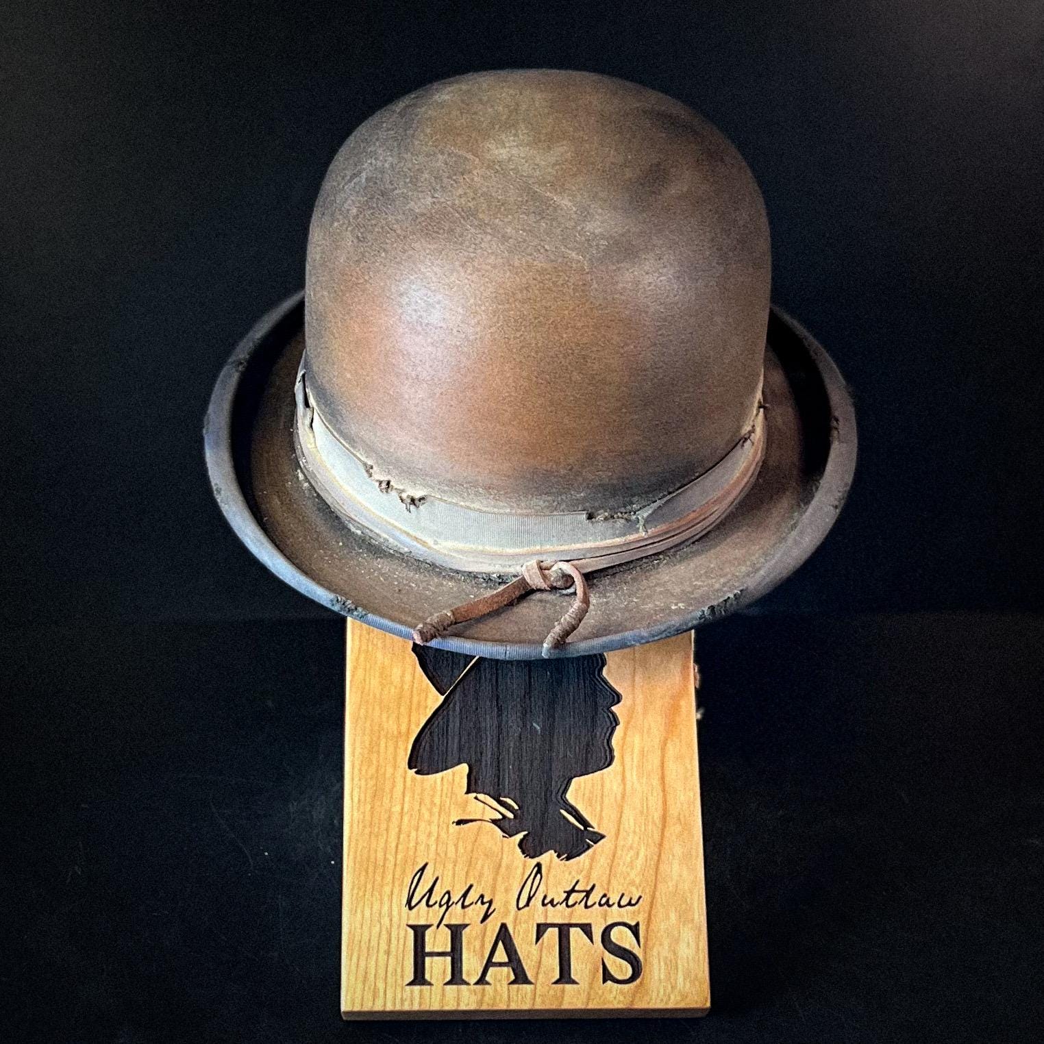 The “Crooked Constable” size 7 1/2 (60cm) from Ugly Outlaw Hats.