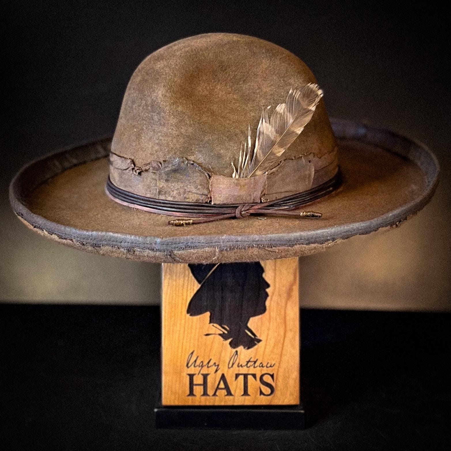 The “Leader” size 7 1/2 (60cm) from Ugly Outlaw Hats.