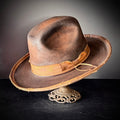 The “Pistol Packin’ Preacher” size 7 1/2 long oval.