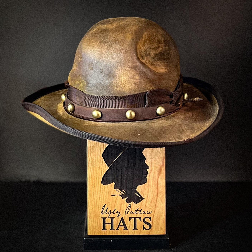 The “Man with Swagger” size 7 1/2  (60cm) long oval from Ugly Outlaw Hats.