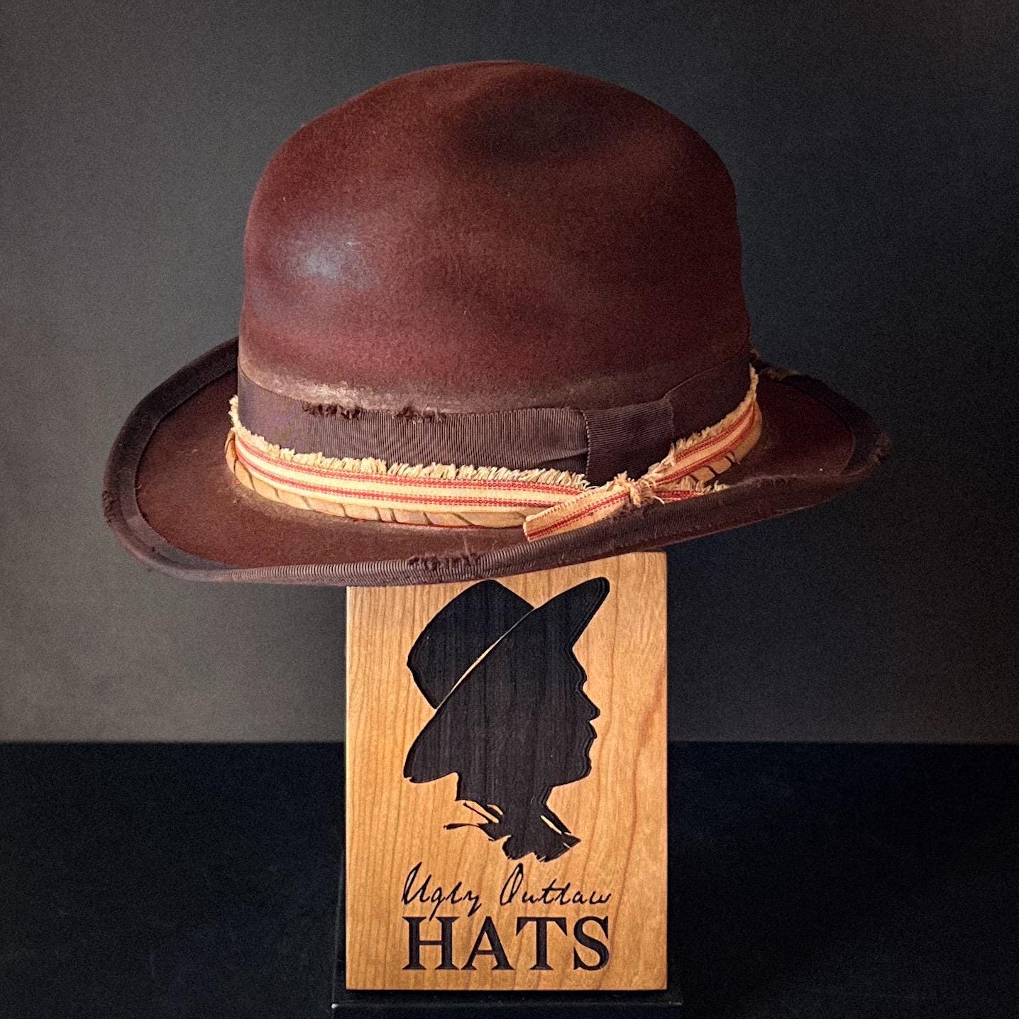 The “Oddball Outlaw” size 7 1/2 from Ugly Outlaw Hats.