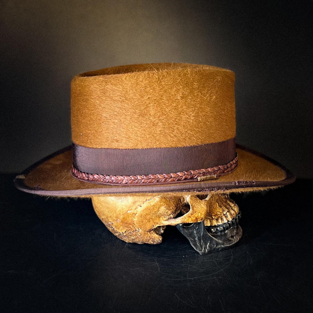 The “Angry Man for Hire” size 7 3/8 (59cm) from Ugly Outlaw Hats.