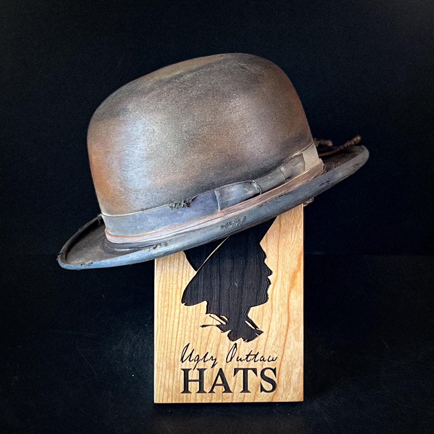 The “Crooked Constable” size 7 1/2 (60cm) from Ugly Outlaw Hats.