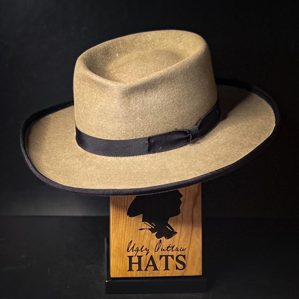 The “Sophisticated Sportsman” size 7 1/2 from Ugly Outlaw Hats