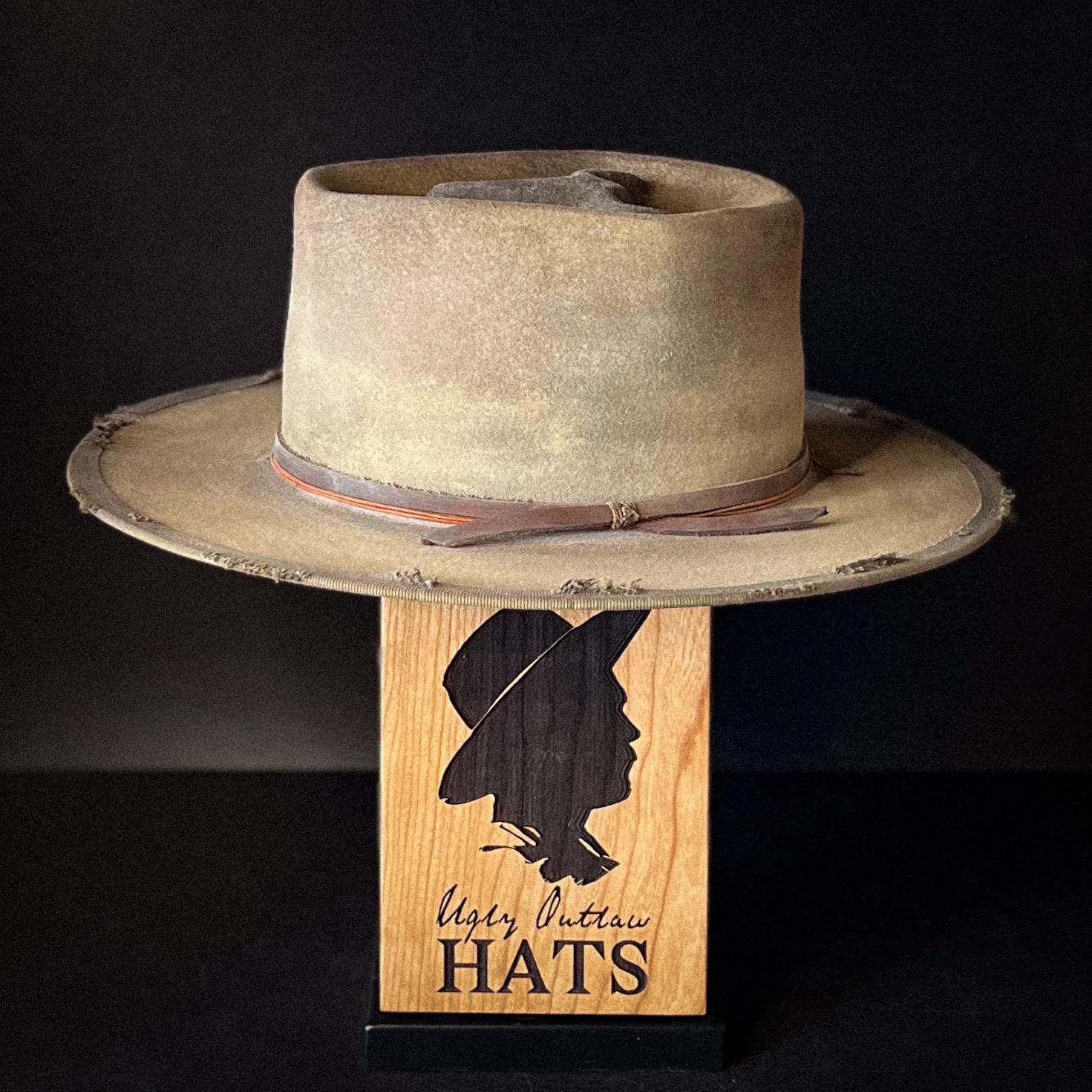 The “Cattle Drover” size 7 1/8 from Ugly Outlaw