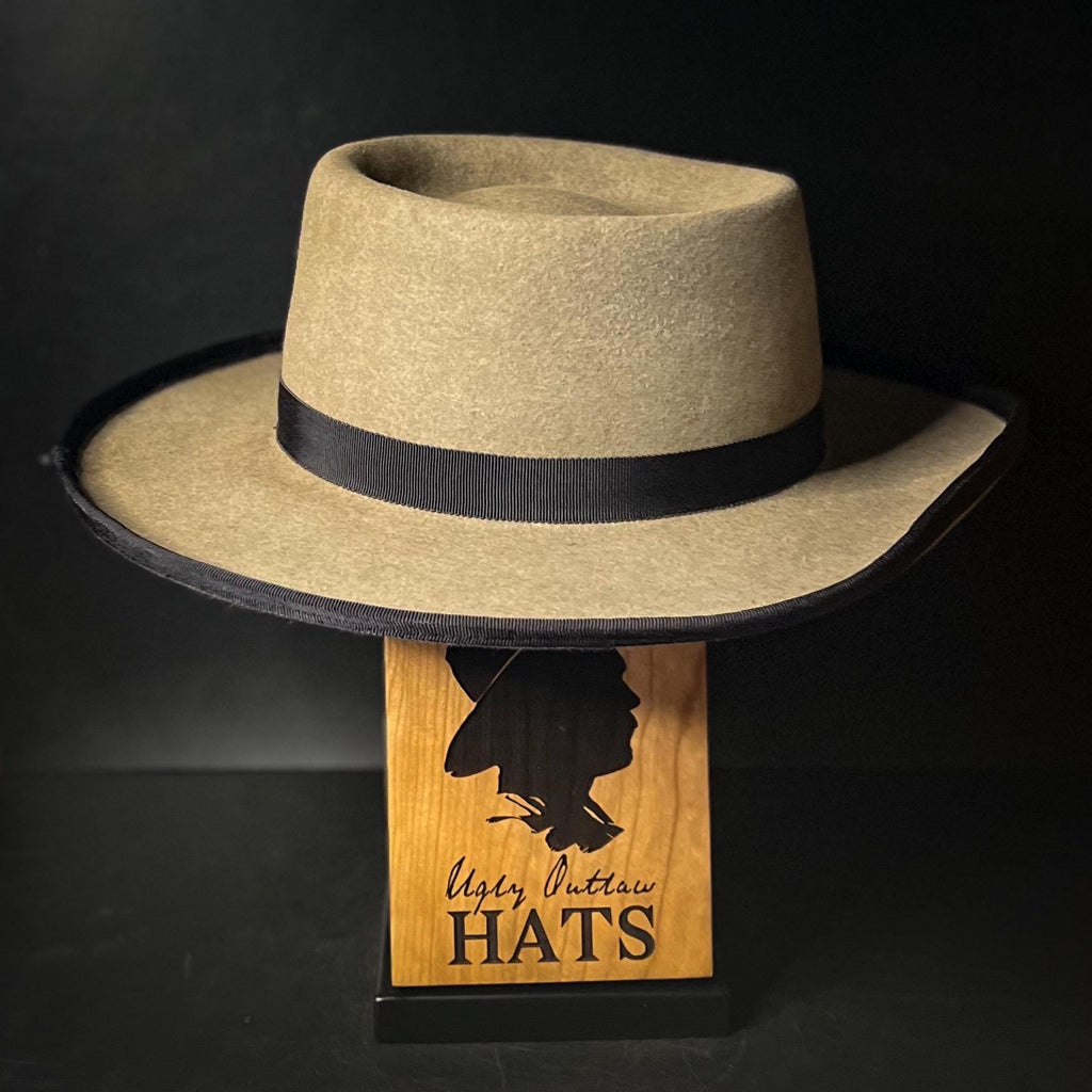 The “Sophisticated Sportsman” size 7 1/2 from Ugly Outlaw Hats