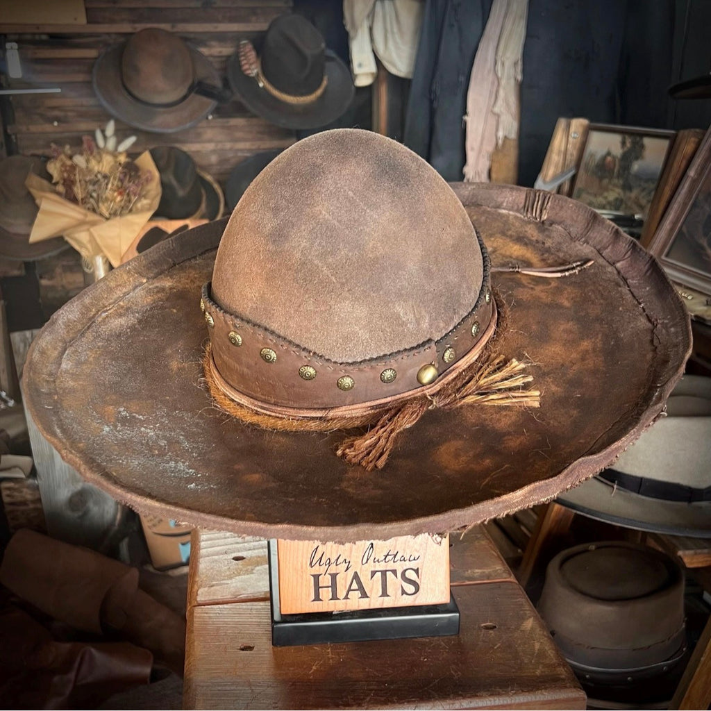 The “Charro who Brings Trouble” size 7 3/8 (59cm)