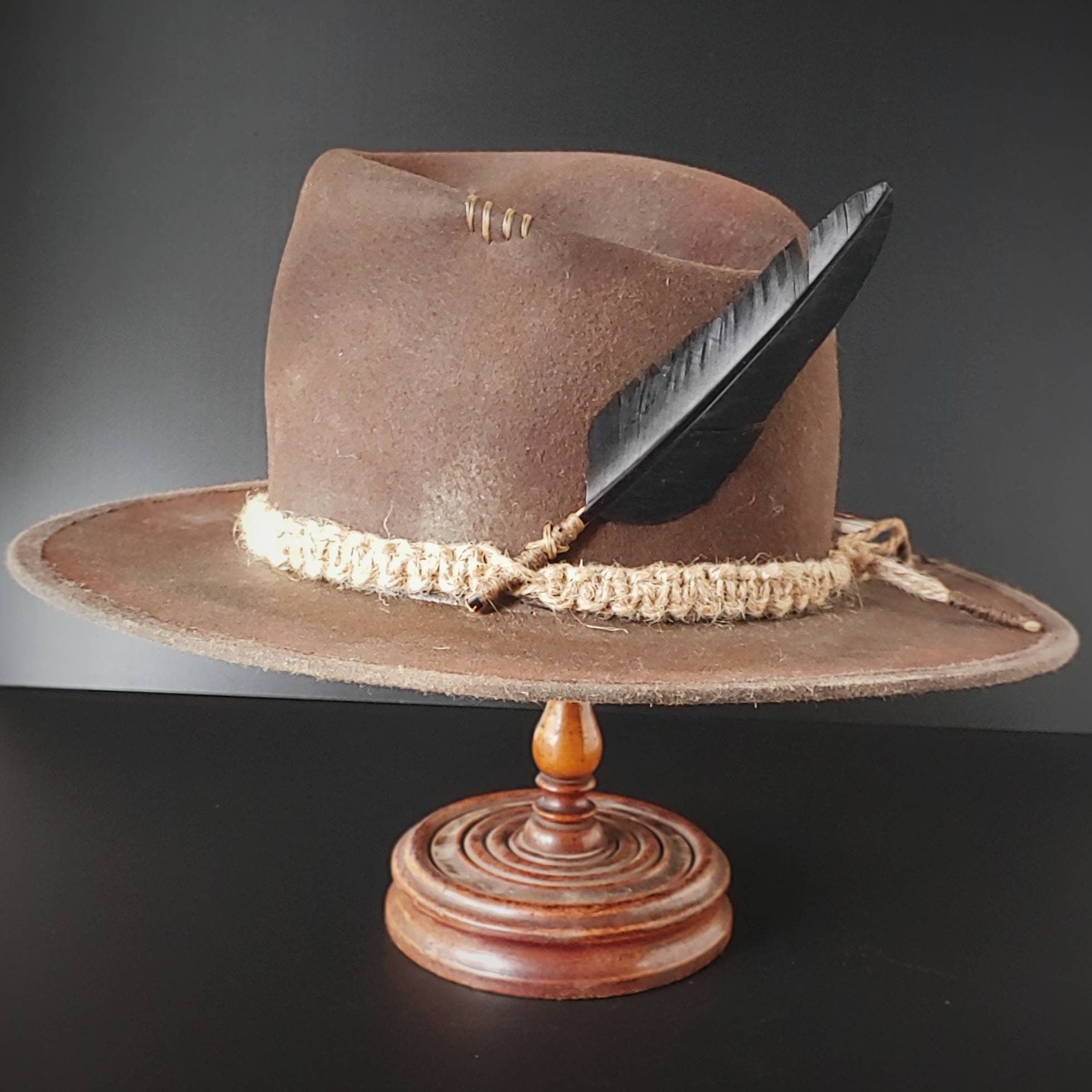 Cowboy hat size 7 (22in)(56cm). The "Gal with No Name".