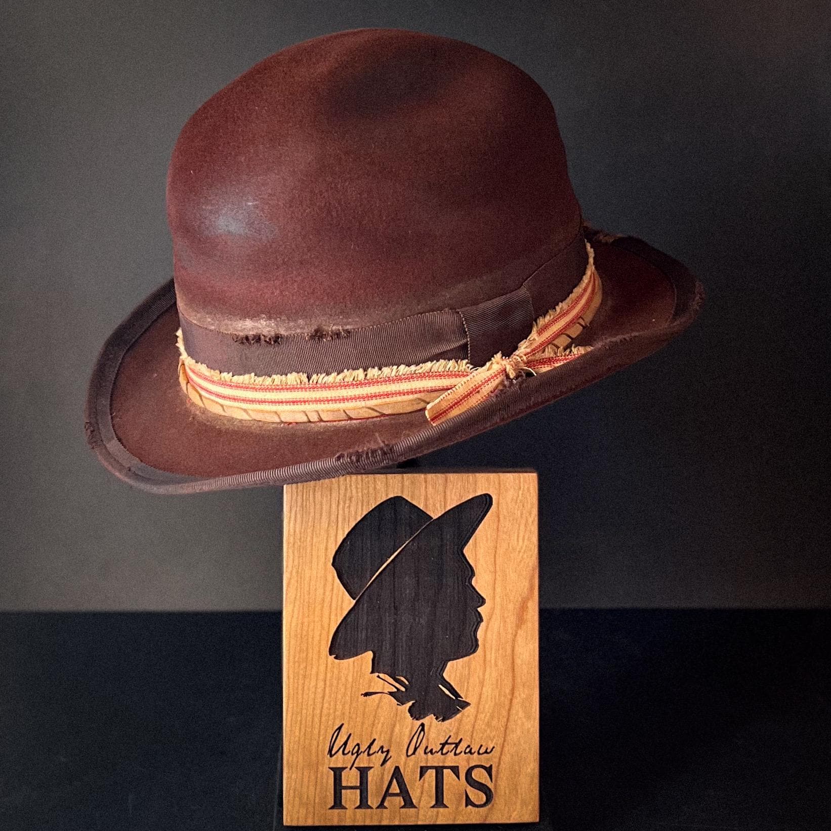 The “Oddball Outlaw” size 7 1/2 from Ugly Outlaw Hats.