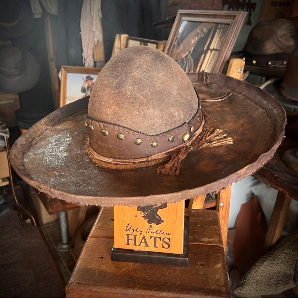 The “Charro who Brings Trouble” size 7 3/8 (59cm)