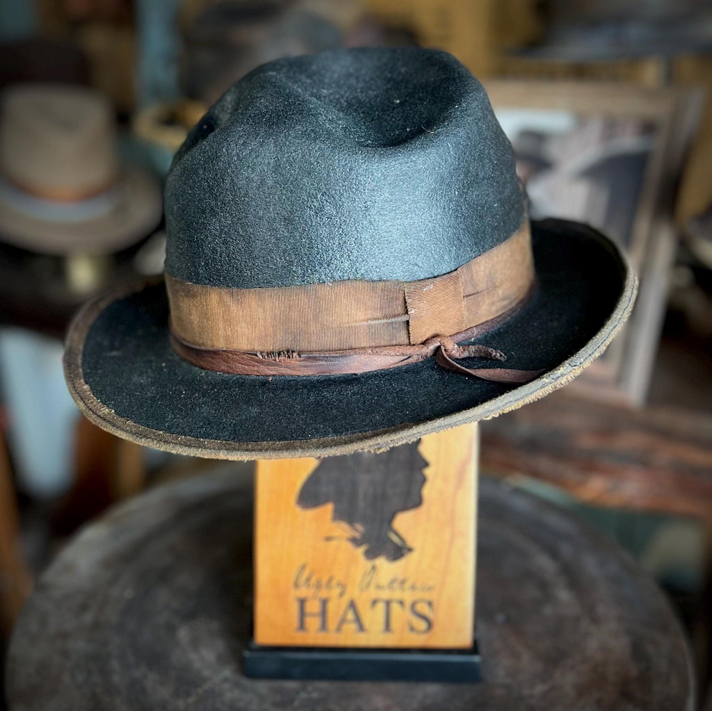 The “Man Who Made’em Pay” size 7 3/8 long oval from Ugly Outlaw Hats.