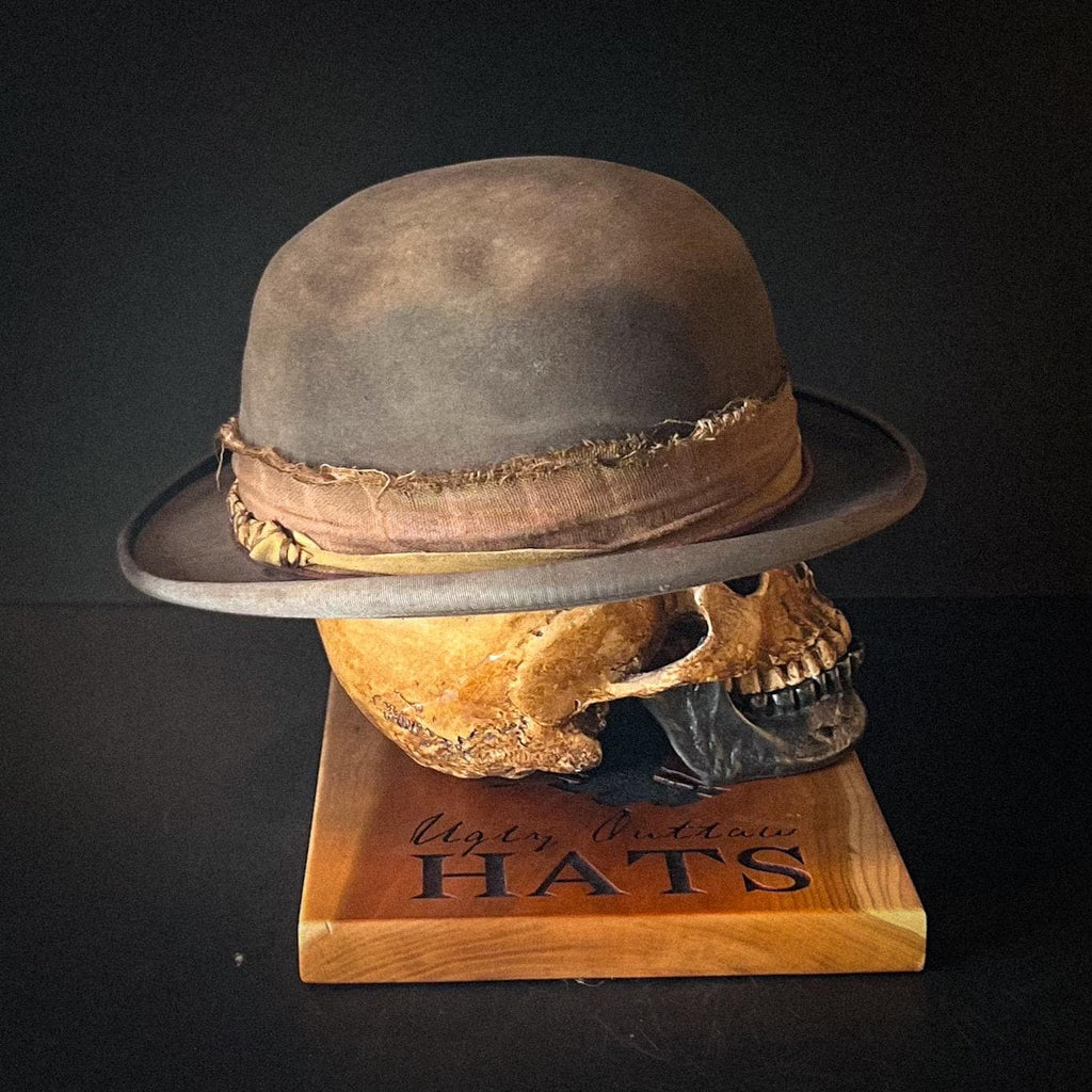 The “Man Who Chooses Violence” size 6 7/8 (55cm) from Ugly Outlaw Hats.