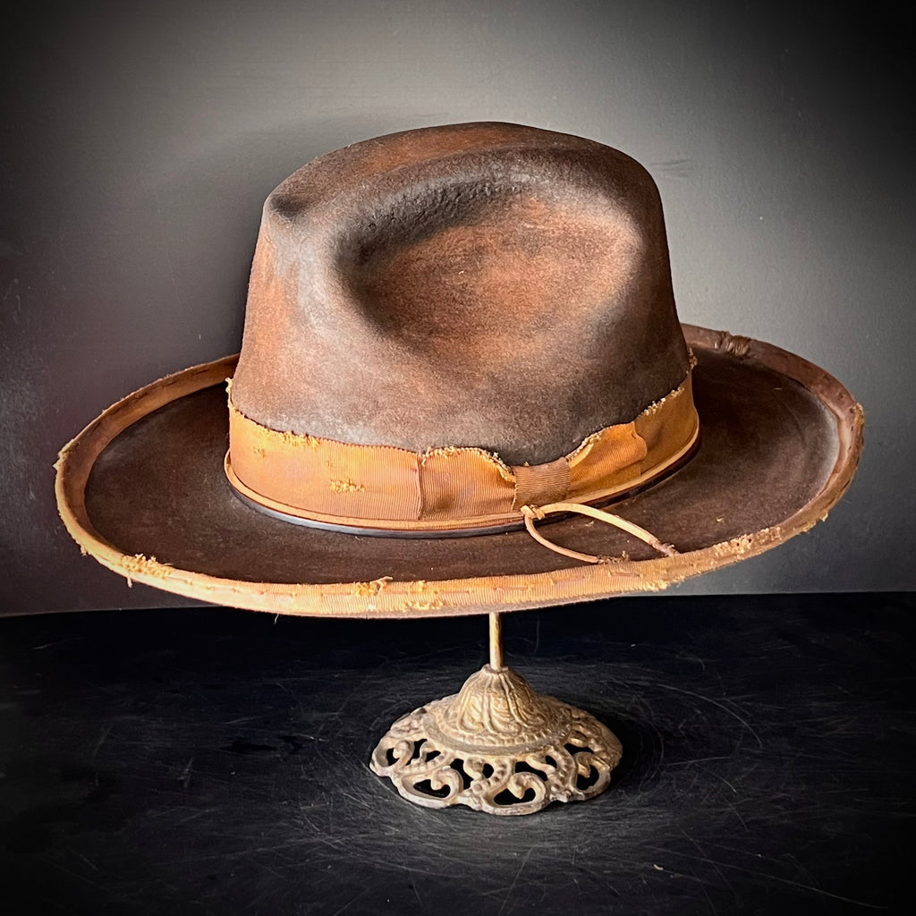 The “Pistol Packin’ Preacher” size 7 1/2 long oval.