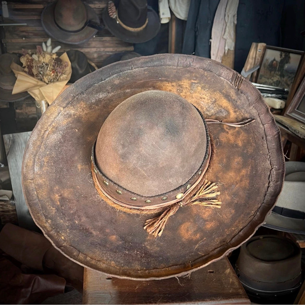 The “Charro who Brings Trouble” size 7 3/8 (59cm)