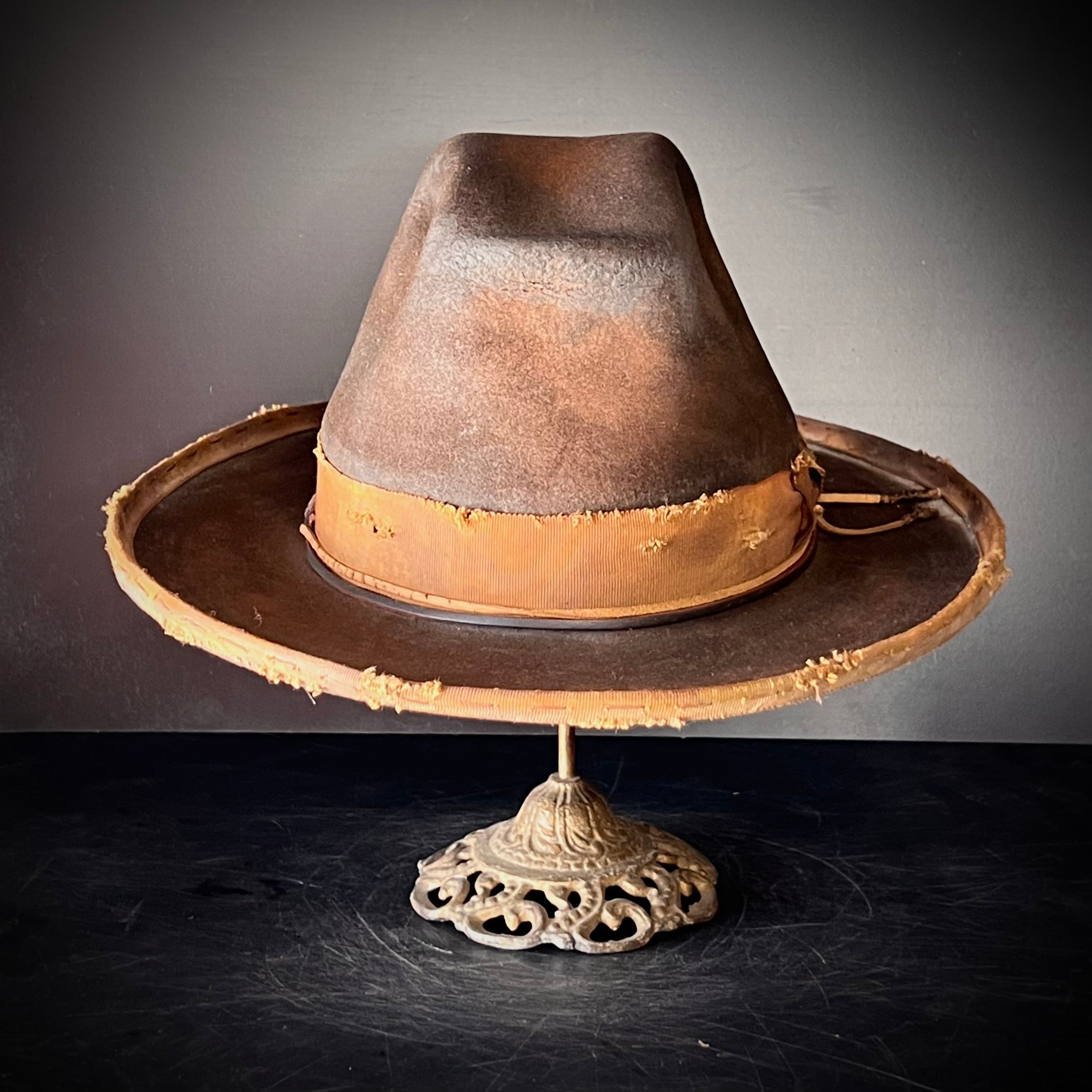 The “Pistol Packin’ Preacher” size 7 1/2 long oval.