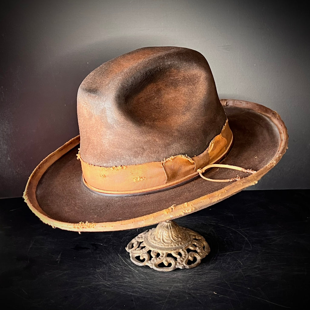 The “Pistol Packin’ Preacher” size 7 1/2 long oval.