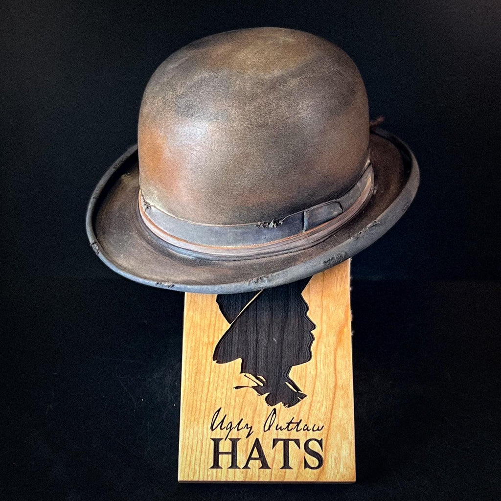 The “Crooked Constable” size 7 1/2 (60cm) from Ugly Outlaw Hats.