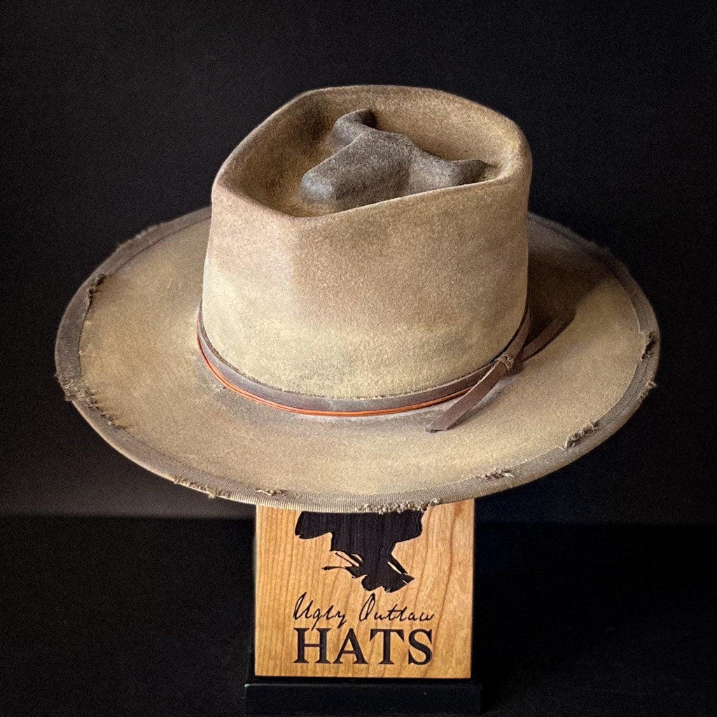 The “Cattle Drover” size 7 1/8 from Ugly Outlaw