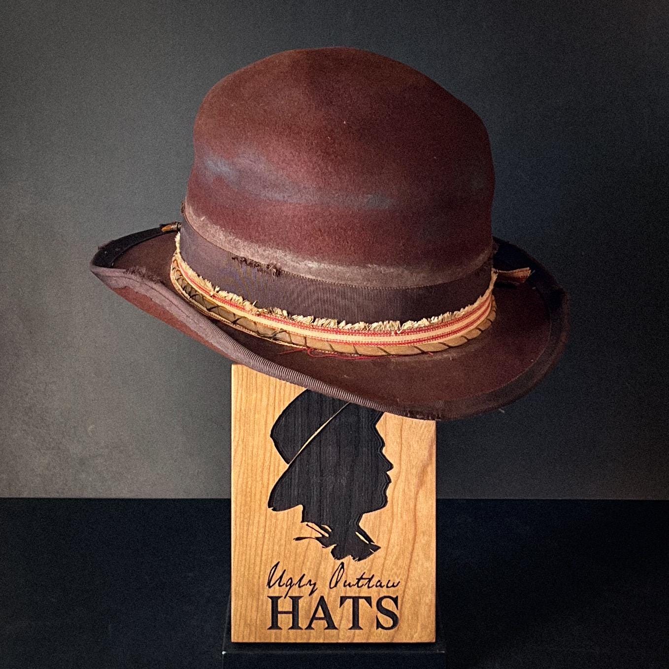 The “Oddball Outlaw” size 7 1/2 from Ugly Outlaw Hats.
