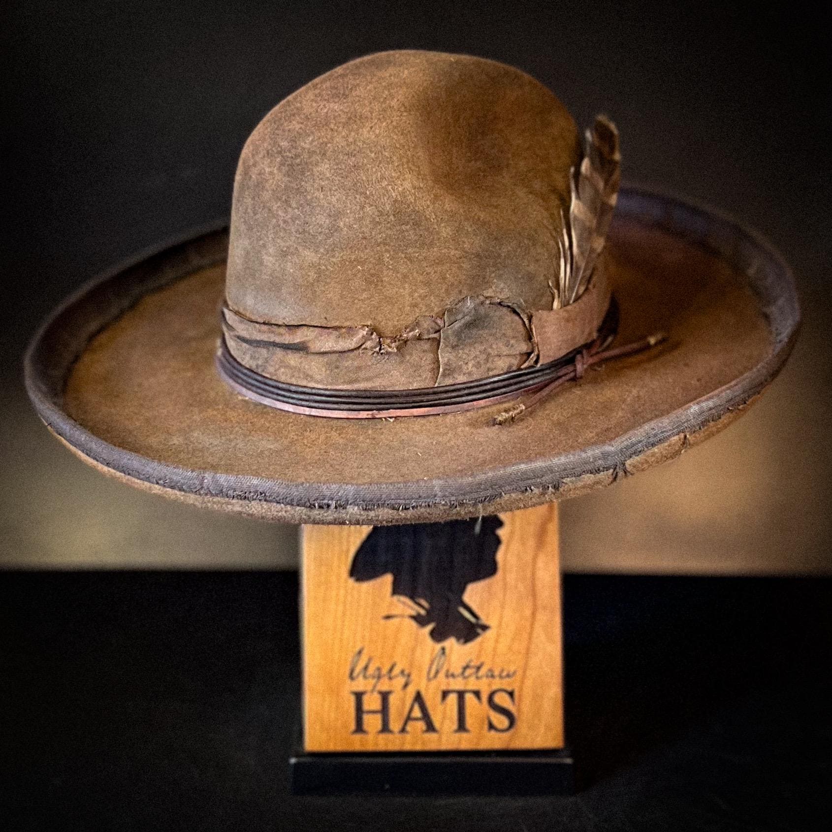 The “Leader” size 7 1/2 (60cm) from Ugly Outlaw Hats.