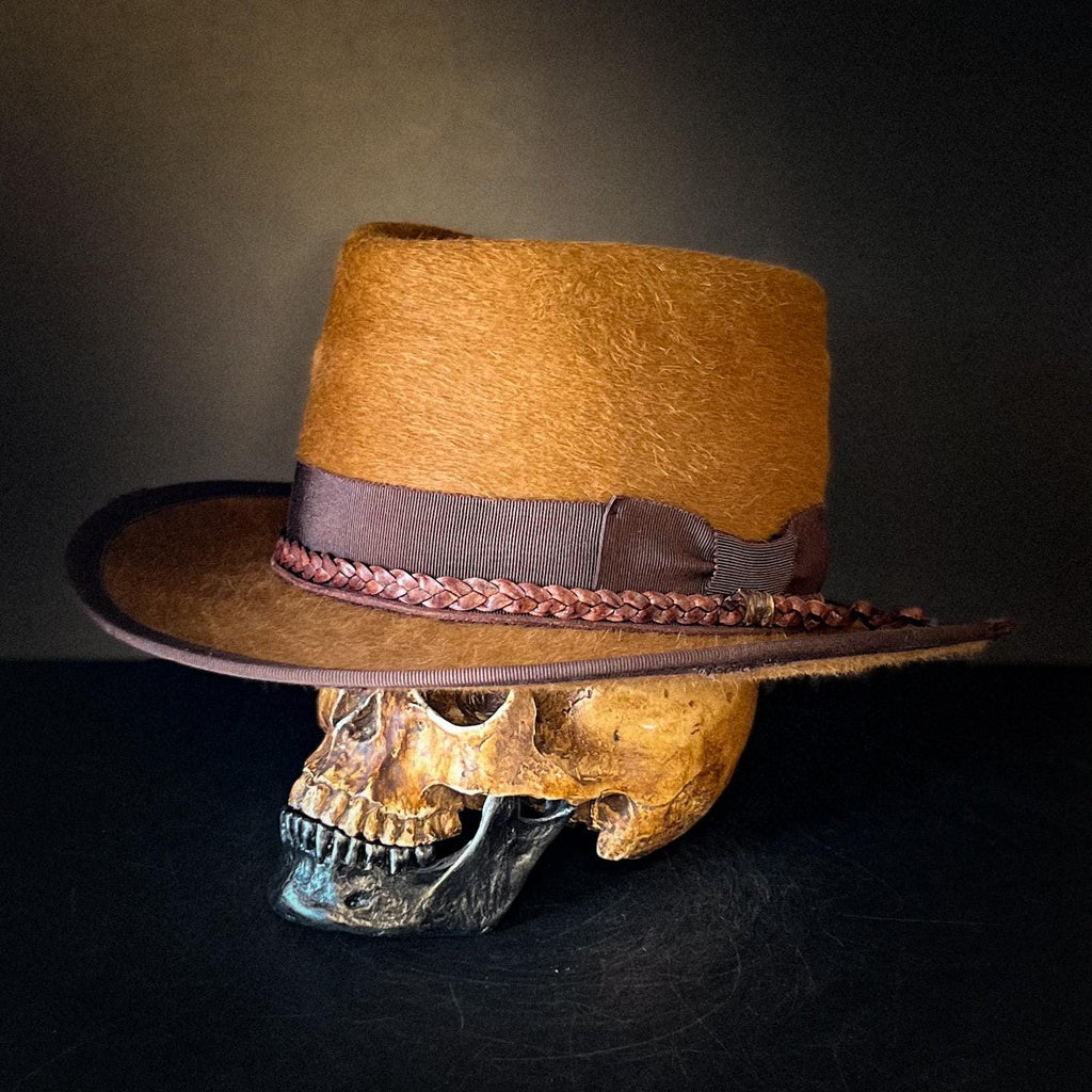 The “Angry Man for Hire” size 7 3/8 (59cm) from Ugly Outlaw Hats.
