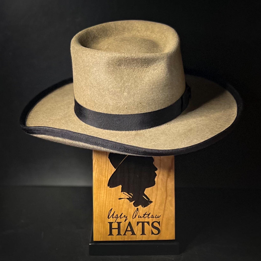 The “Sophisticated Sportsman” size 7 1/2 from Ugly Outlaw Hats