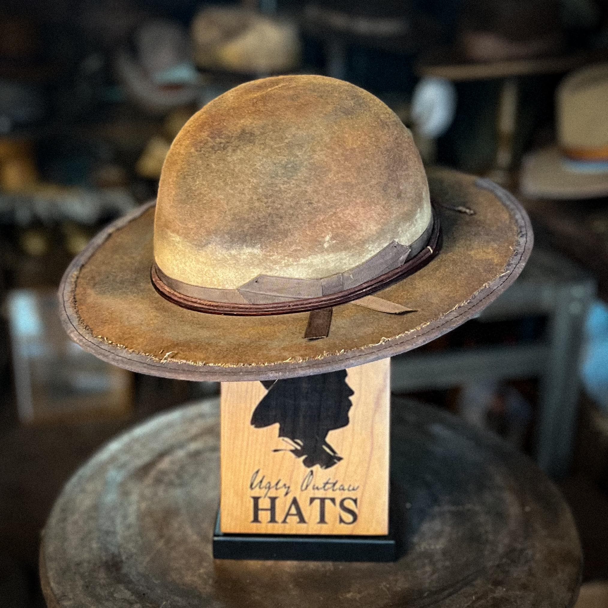 The “Trail Blazer” size 7 1/4 (58cm) from Ugly Outlaw Hats.