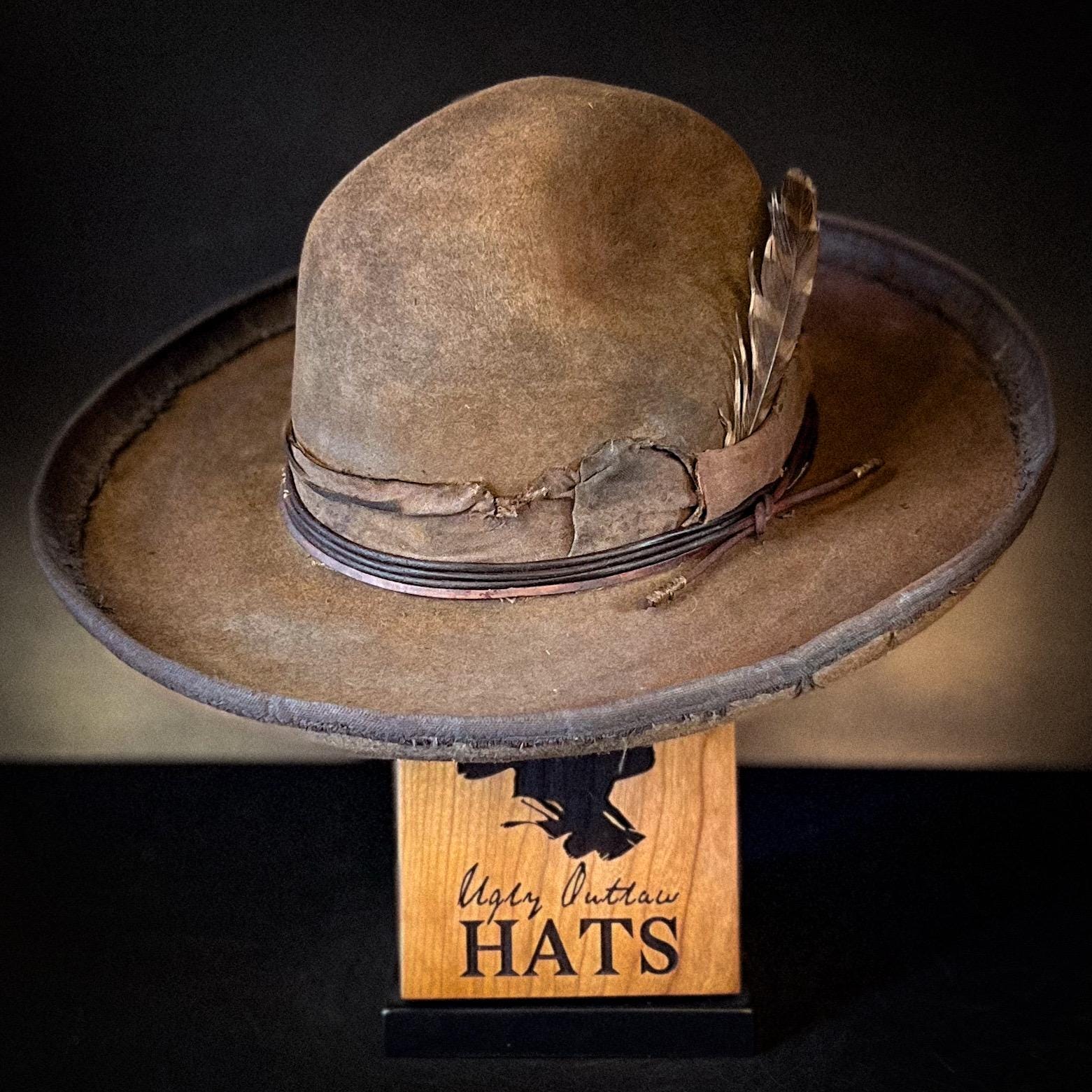 The “Leader” size 7 1/2 (60cm) from Ugly Outlaw Hats.