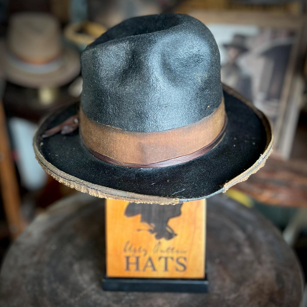 The “Man Who Made’em Pay” size 7 3/8 long oval from Ugly Outlaw Hats.