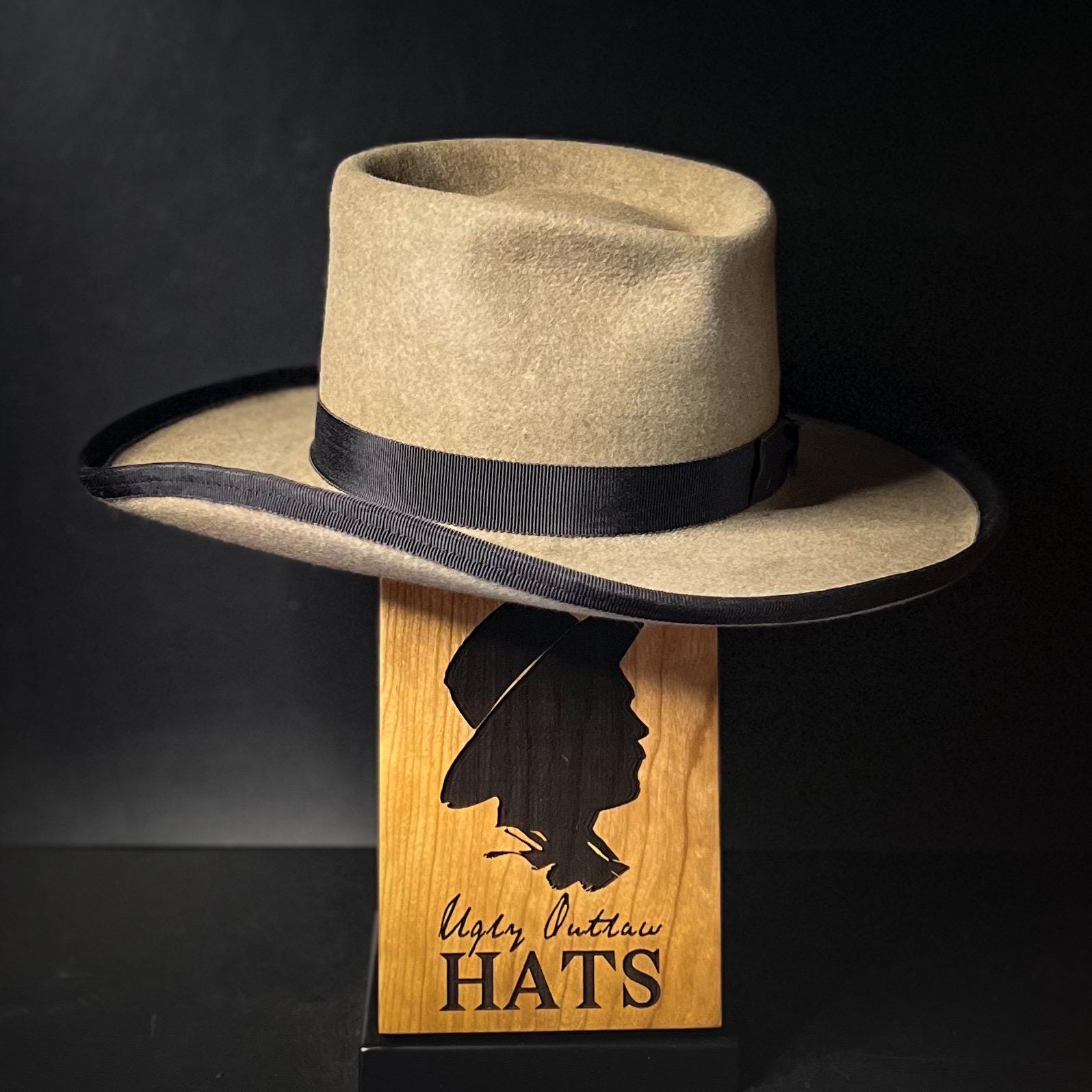 The “Sophisticated Sportsman” size 7 1/2 from Ugly Outlaw Hats