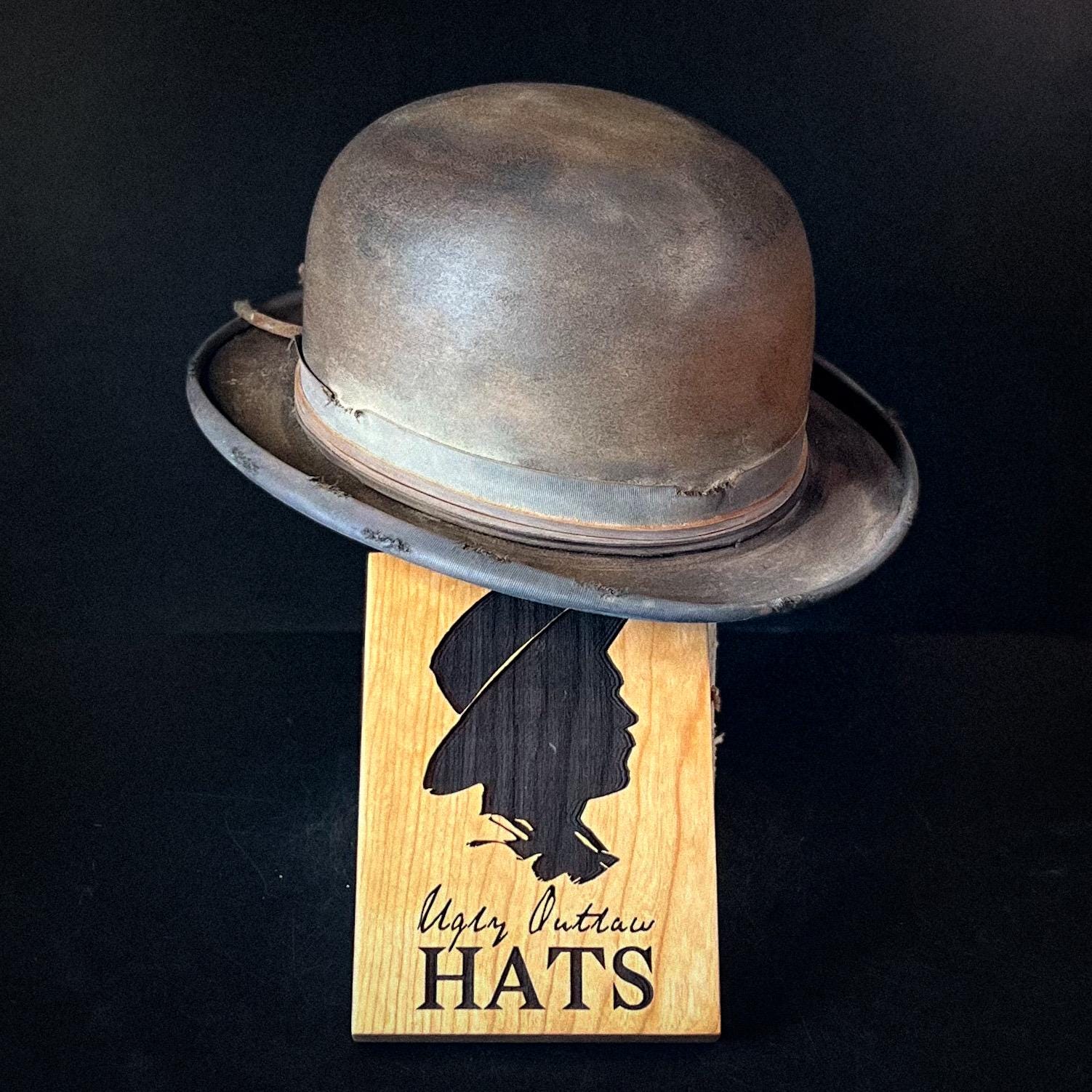 The “Crooked Constable” size 7 1/2 (60cm) from Ugly Outlaw Hats.