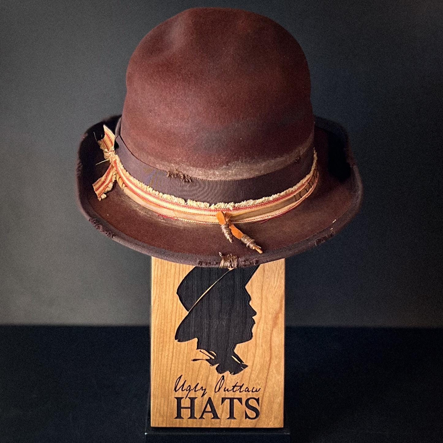 The “Oddball Outlaw” size 7 1/2 from Ugly Outlaw Hats.