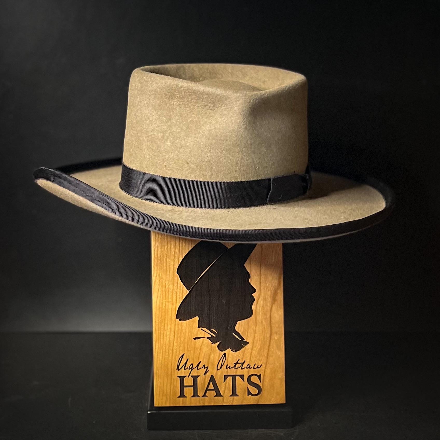 The “Sophisticated Sportsman” size 7 1/2 from Ugly Outlaw Hats