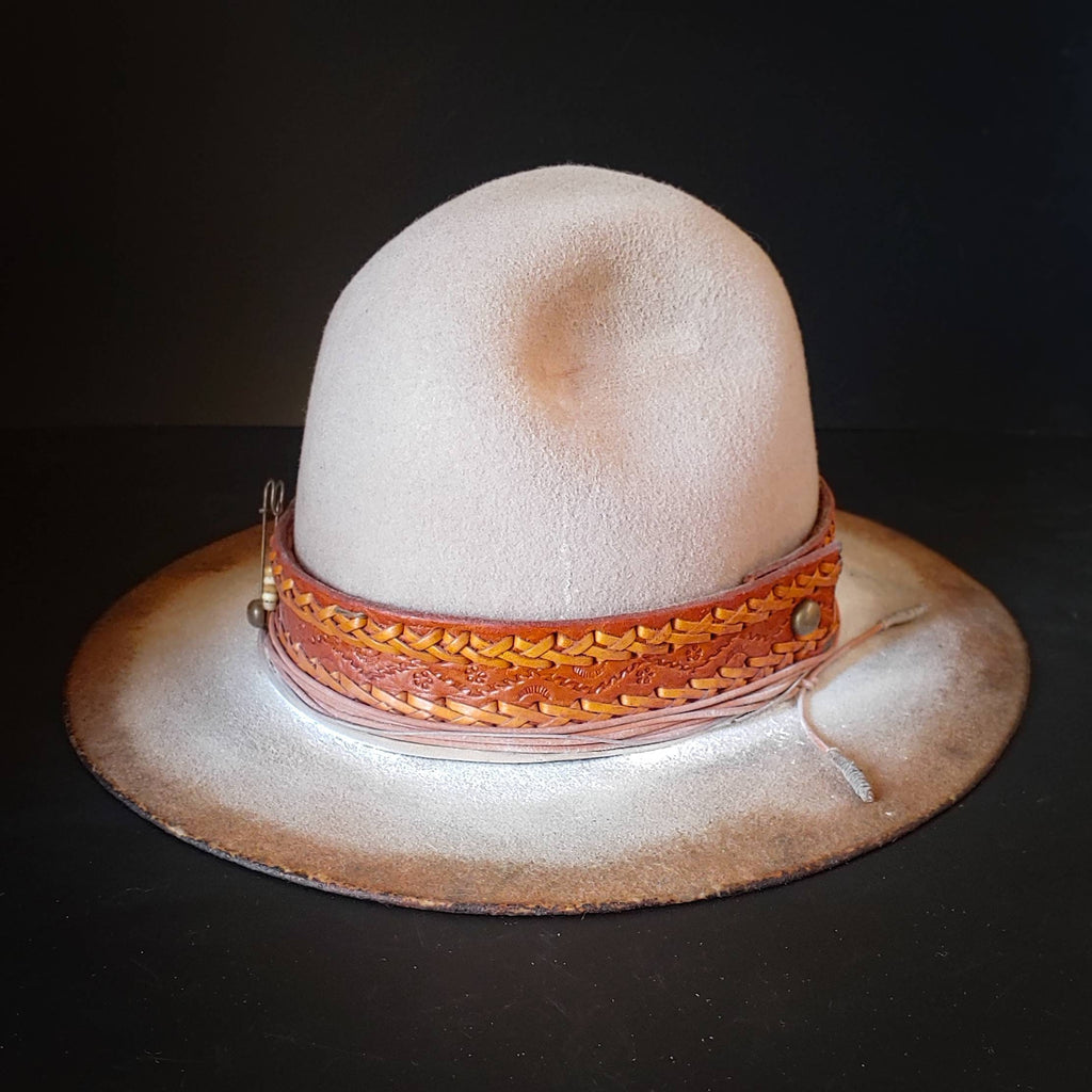 Cowboy hat size 7. The "Dapper Dame" from Ugly Outlaw.